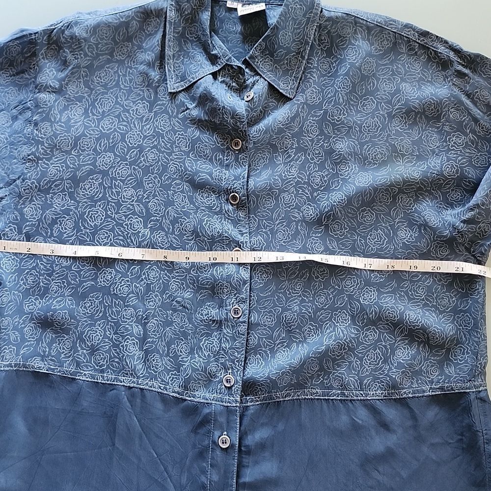 Johnny Was Button Down Tunic Top - image 5